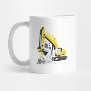 excavator Mug